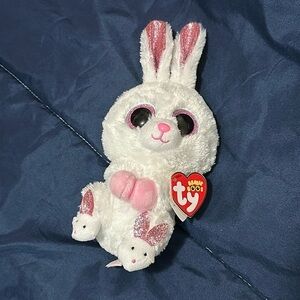 TY Beanie Boo Slippers the Bunny